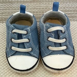 GAP Denim Blue and White Kids Sneakers